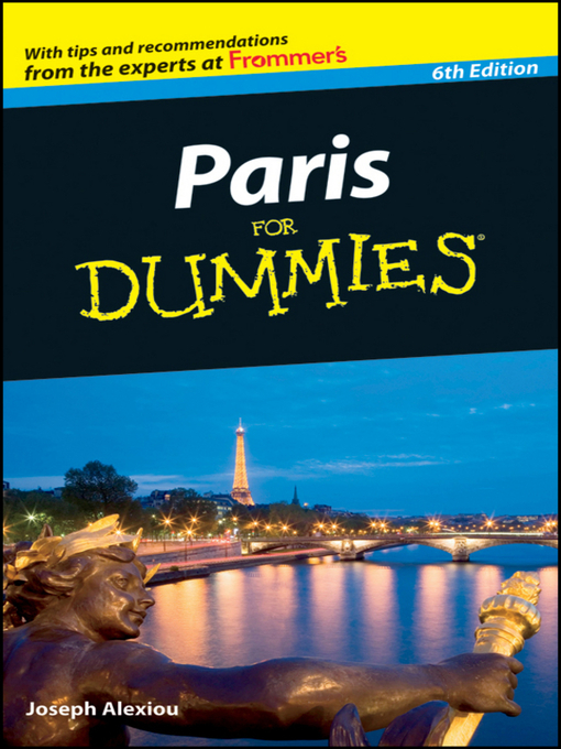 Title details for Paris For Dummies by Joseph Alexiou - Available